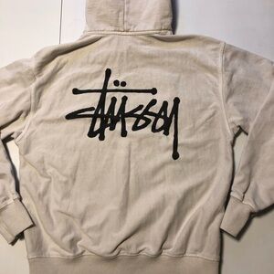 Stussy basic pigment dyed hoodie